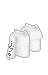 Chemise manches larges (blanche)